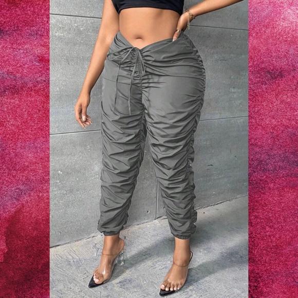 HP | SHEIN SXY Ruched Pants - Picture 6 of 7